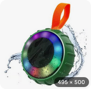 CAIXA DE SOM BLUETOOTH RBG