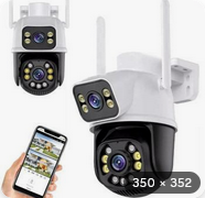 CAMERA DUPLA WIFI 360º (CHINESA)