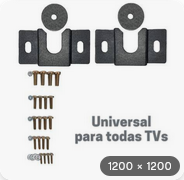 SUPORTE DE TV FIXO - UNIVERSAL