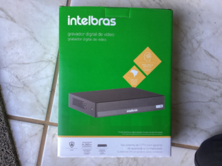 Gravador digital 04 canais Intelbras