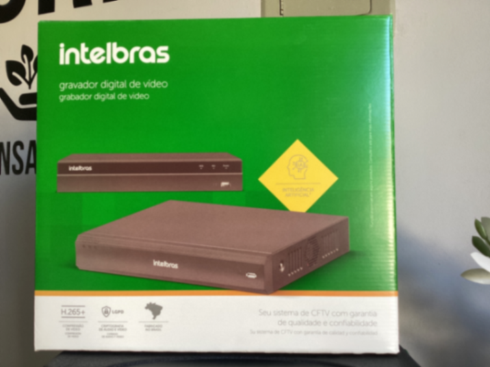 Gravador digital 08 canais Intelbras