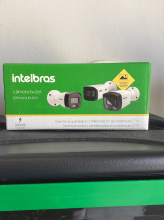 Câmera full Collor com áudio Intelbras
