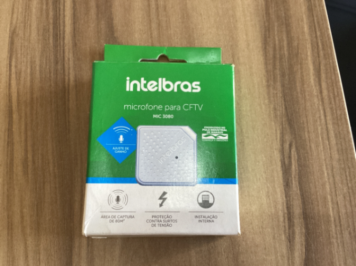 Microfone para cftv