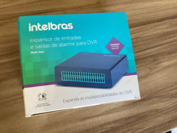 expansão de entrada e saída de alarme para DVR