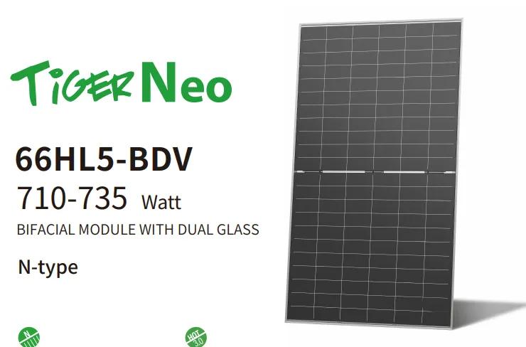 MÓDULO JINKO 720WP BIFACIAL N-TYPE EF. 23.18%