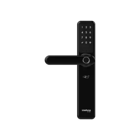 FECHADURA SMART DE EMBUTIR PRETO