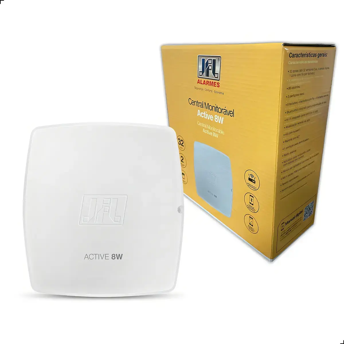 CENTRAL DE ALARME ACTIVE 8W