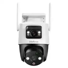 CAMERA INTELBRAS 2 LENTES 360º