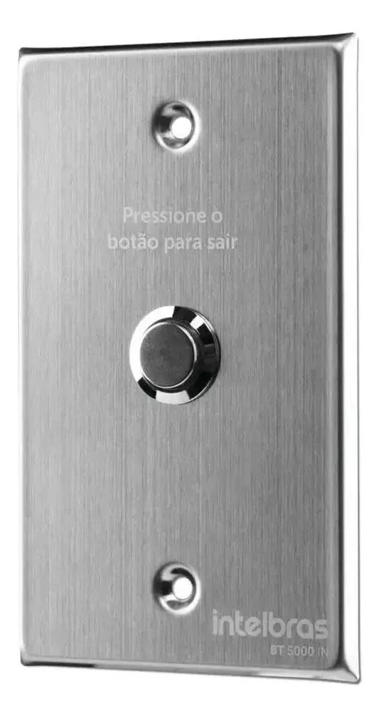 ACIONADOR ABERTURA INOX EMBUTIR 4X2 BT 5000 IN