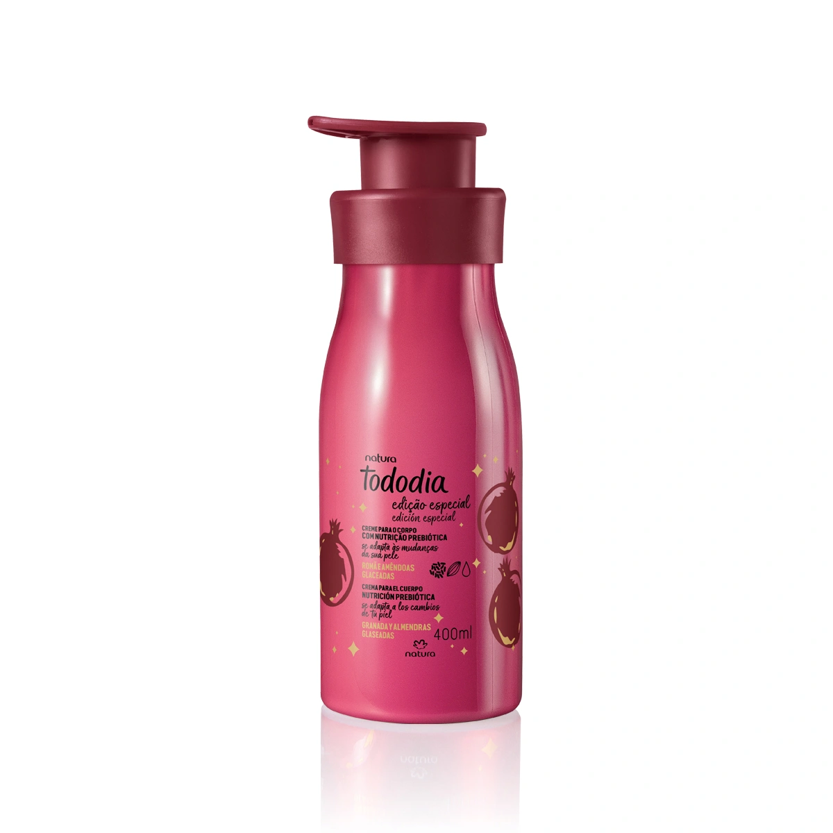 Creme Desodorante Nutritivo para o Corpo Tododia  Glaceadas