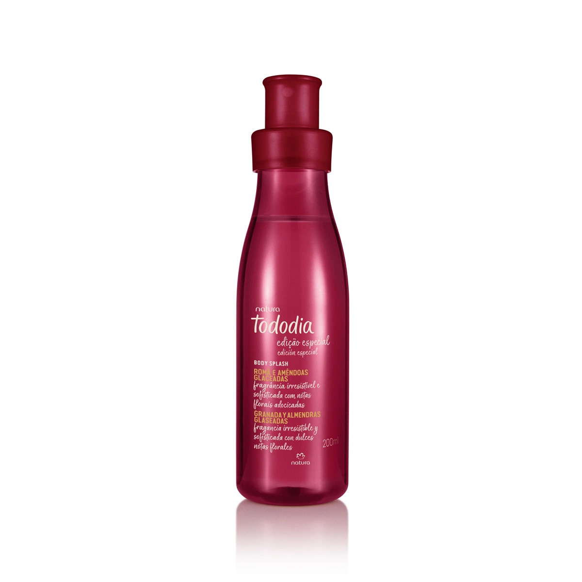 Body Splash Tododia Romã e Amêndoas Glaceadas  200 ml