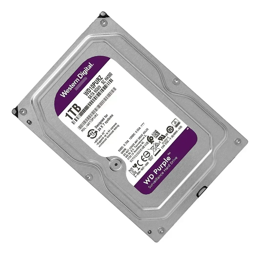 HD 1 TB W DIGITAL PURPLE SATA