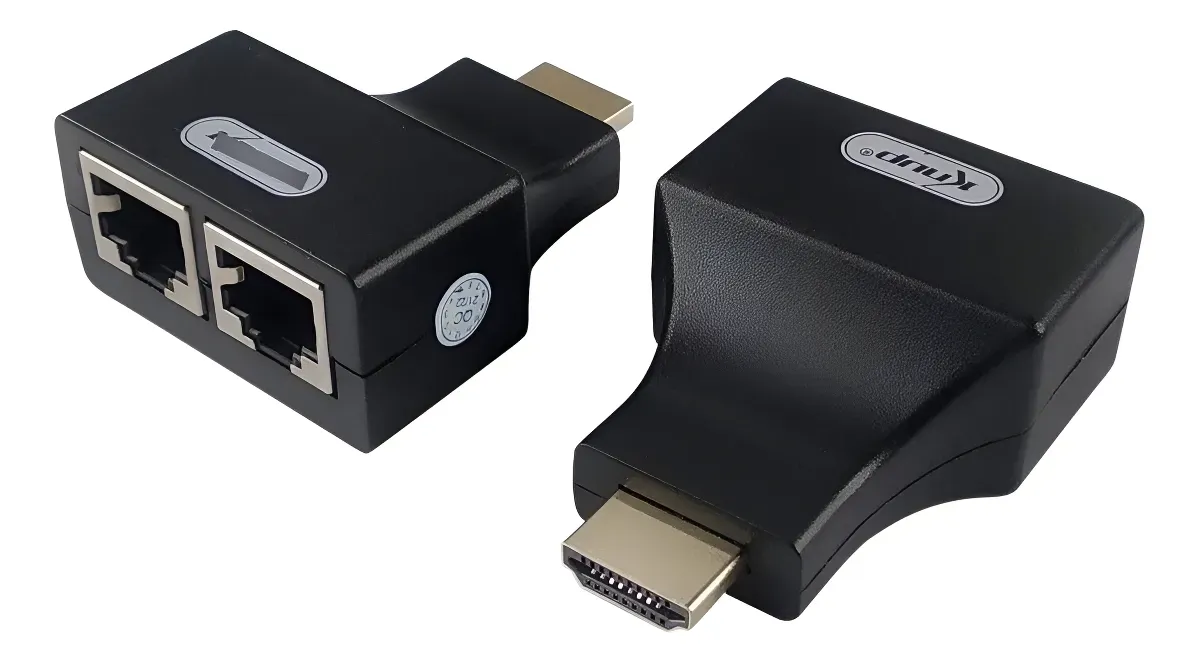 Extensor De Hdmi Via Cabo De Rede Rj45