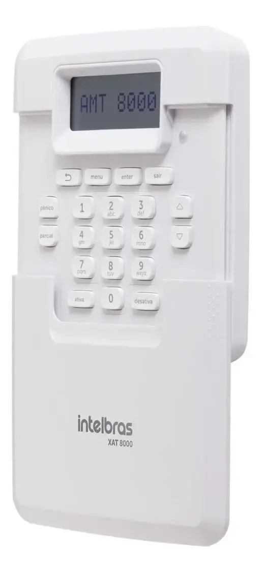 TECLADO SEM FIO P/CENTRAIS DE ALARME ХАТ 8000 INTELBRAS