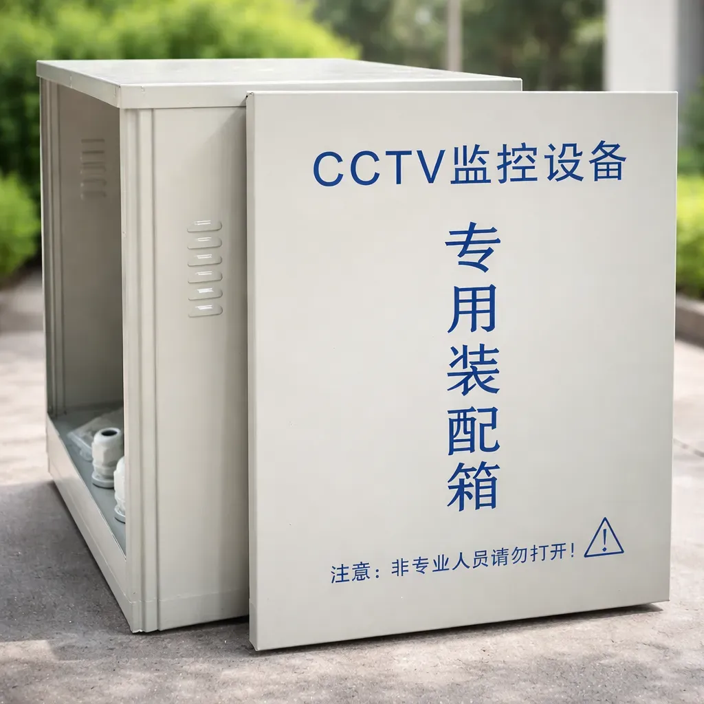 Rack Externo CFTV Outdoor Cinza