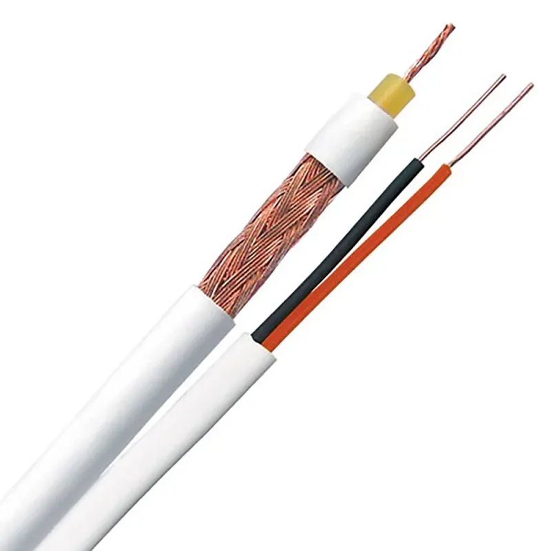 CABO COAXIAL 4MM EXTERNO RF 0,4/2,5 DBL + 2X26AWG BR - MEGATRON