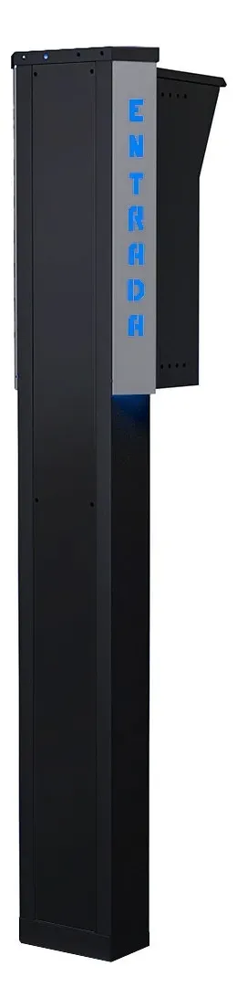 TOTEM CLASSIC AZUL 1,35M X 30CM P/ VEICULOS DE PASSEIO - 4135-G (ENTRADA-CANCELA)