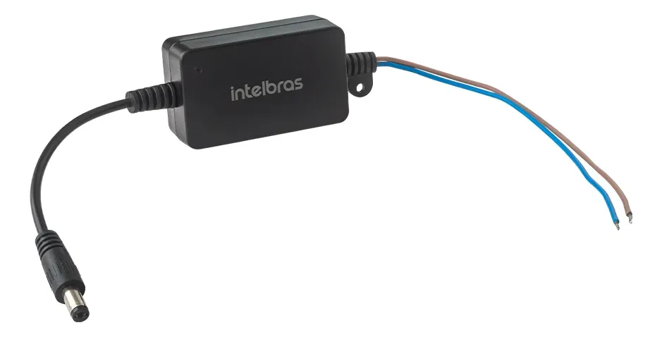 CONVERSOR AUTOMÁTICO AC/DC FONTE DESKTOP 12V X 1 AMPER EF 1201S (SEM PLUG TOMADA) - INTELBRAS