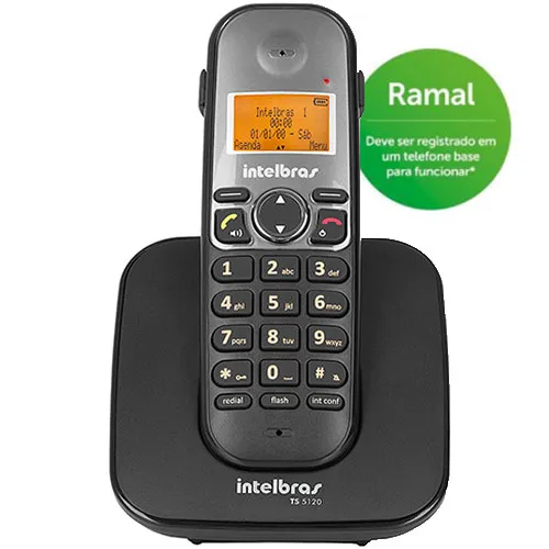 TELEFONE SEM FIO RAMAL TS 5121 (RAMAL INTERNO TIS 5010 ) - INTELBRAS*
