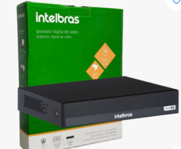 DVR intelbras 4 canais